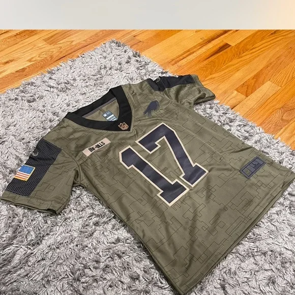 Limited Edition Army Josh Allen Buffalo Bills Jersey